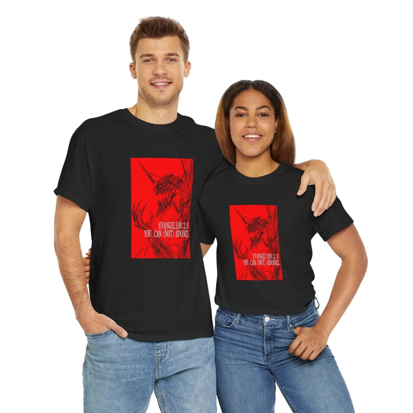 Neon Genesis Evangelion Unisex Graphic Tee Streetwear - Image 6