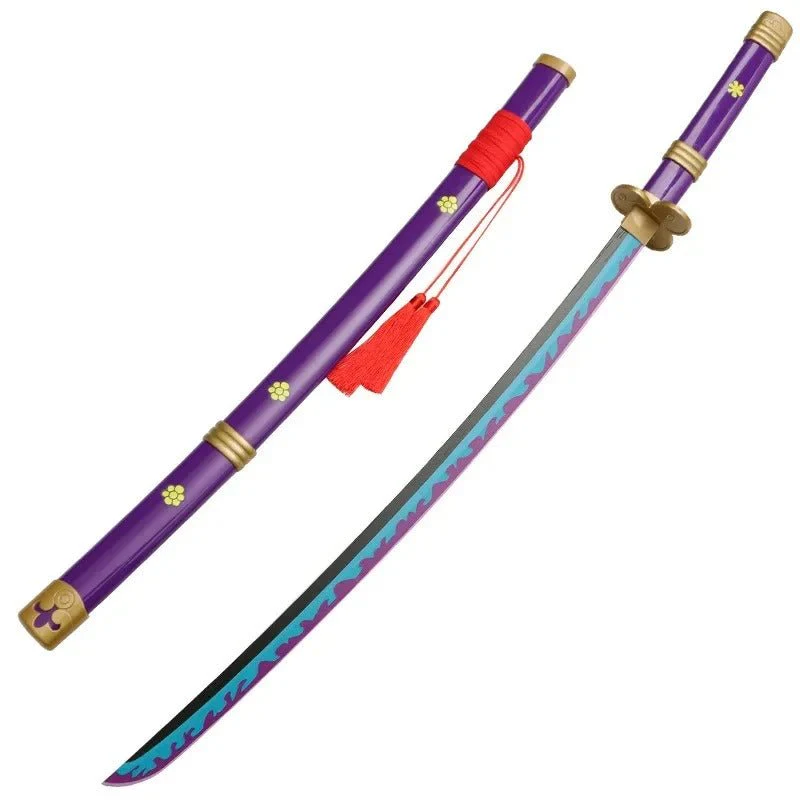 One Piece Katana Full-Sized Blade Zoro Japanese Styled Cosplay Props (104 cm) - Image 3