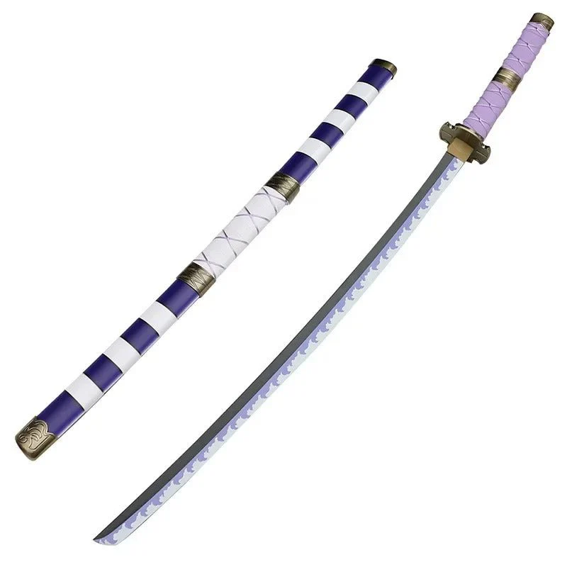 One Piece Katana Full-Sized Blade Zoro Japanese Styled Cosplay Props (104 cm) - Image 5