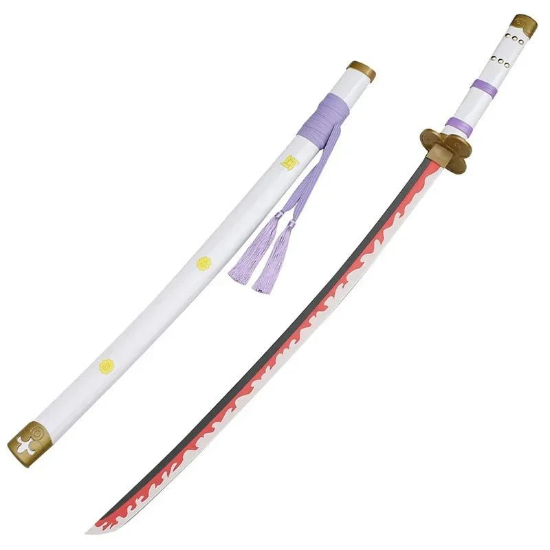 One Piece Katana Full-Sized Blade Zoro Japanese Styled Cosplay Props (104 cm) - Image 9