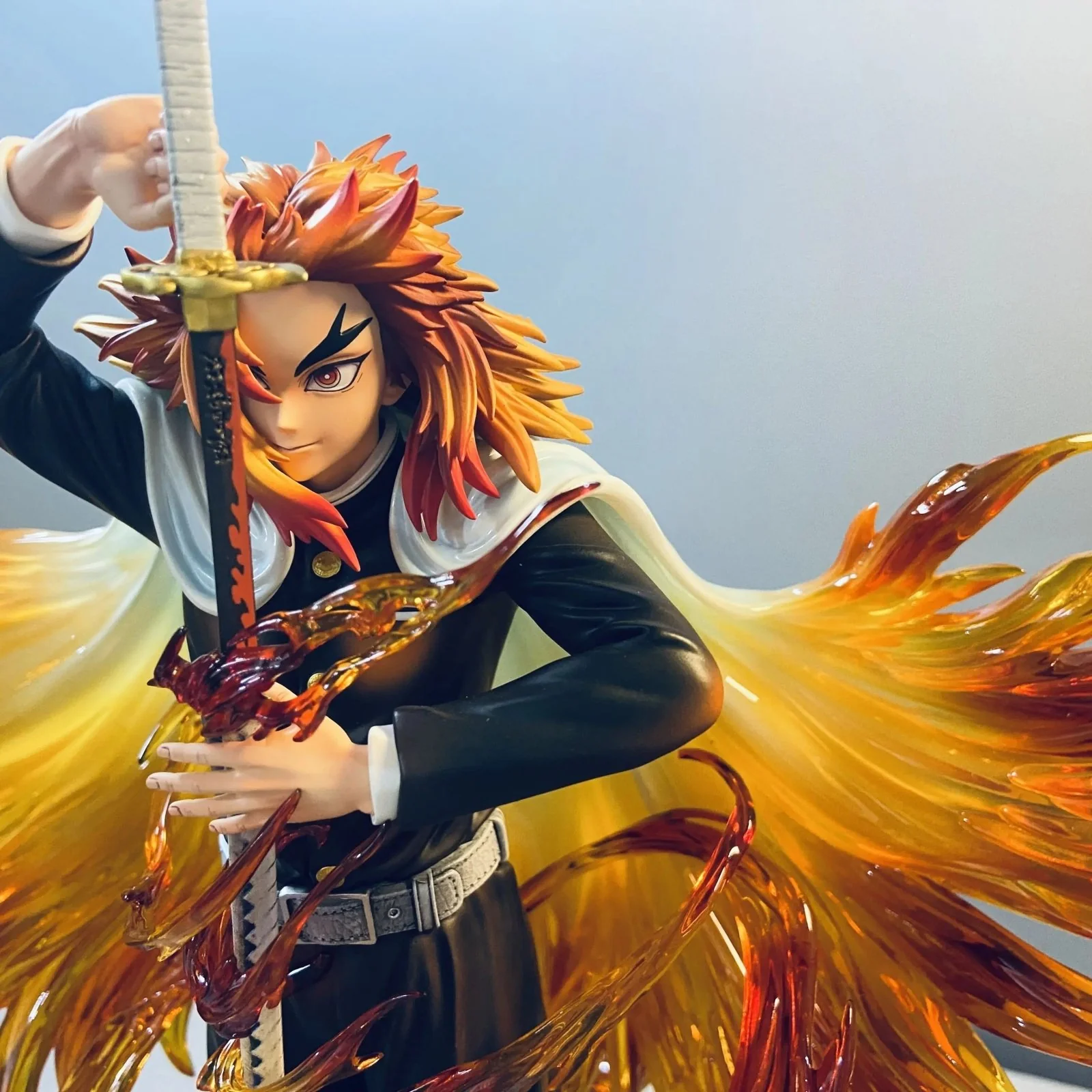 Rengoku Kyojuro Demon Slayer Flame Hashira Action Figure Kimetsu no Yaiba Anime & Manga 30cm - Image 3