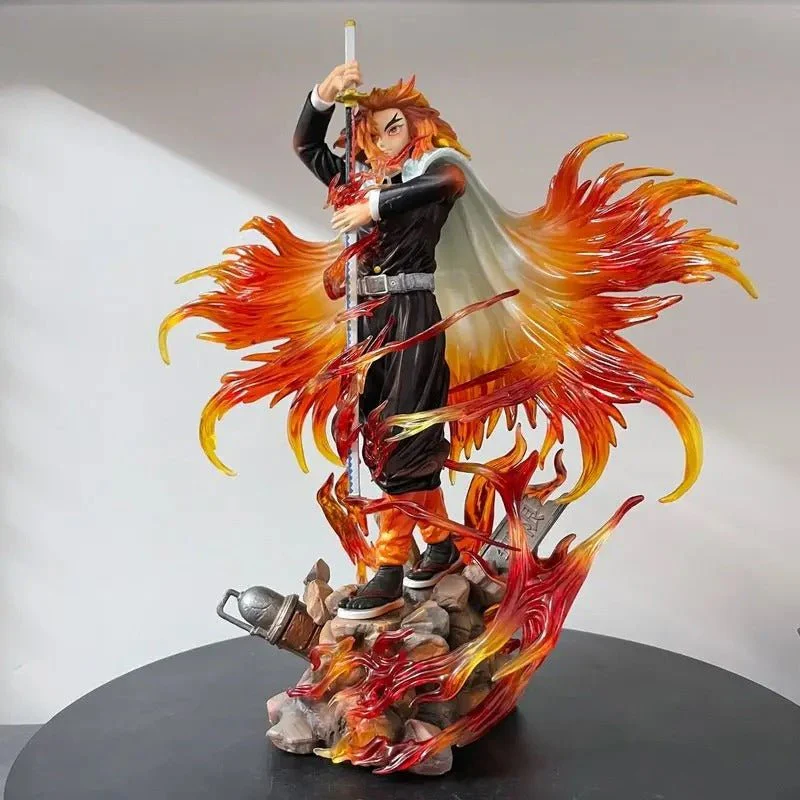 Rengoku Kyojuro Demon Slayer Flame Hashira Action Figure Kimetsu no Yaiba Anime & Manga 30cm - Image 5