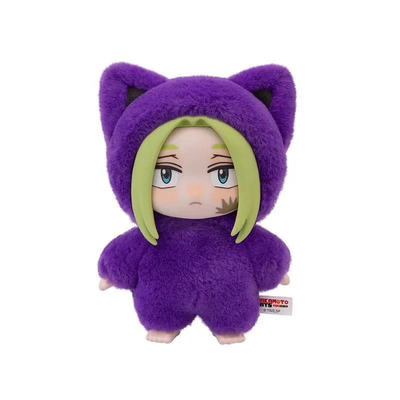 Sakamoto Days Labubu Cat Ear Plushies – Blind Box Random Selection Cute Anime Plush SD - Image 10
