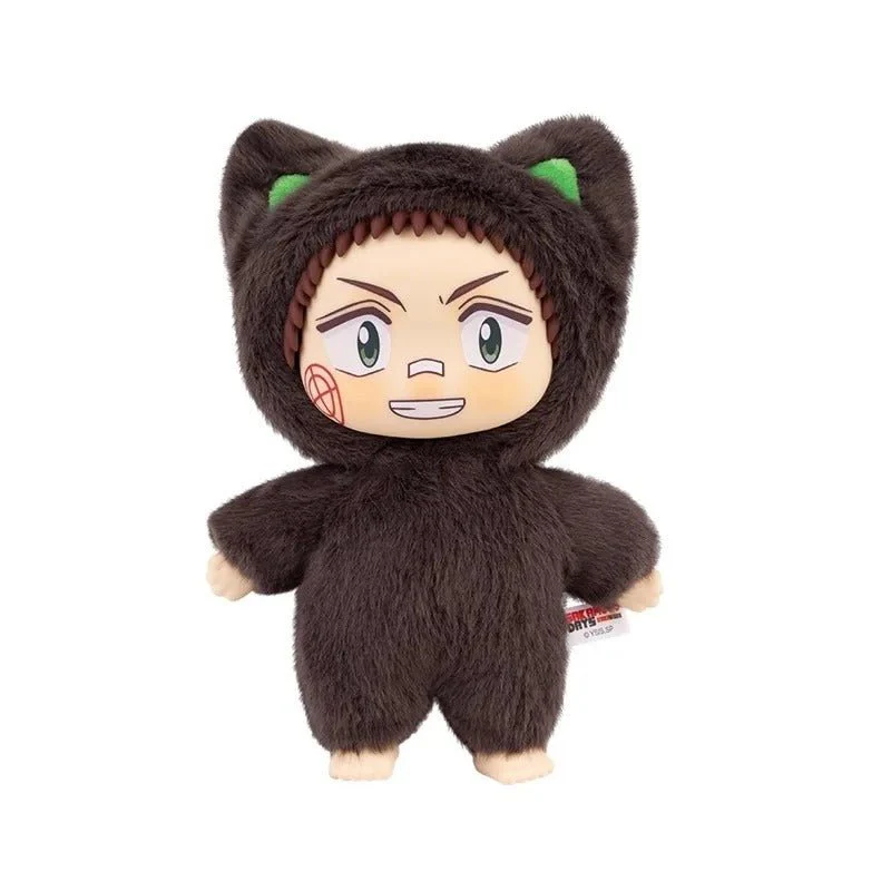 Sakamoto Days Labubu Cat Ear Plushies – Blind Box Random Selection Cute Anime Plush SD - Image 12