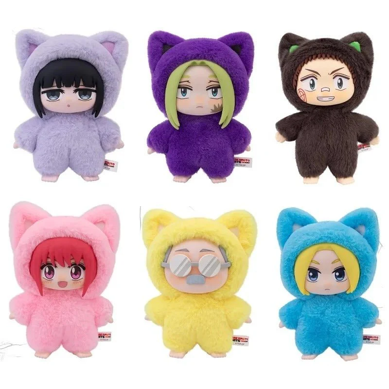 Sakamoto Days Labubu Cat Ear Plushies – Blind Box Random Selection Cute Anime Plush SD - Image 2