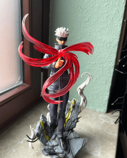 Satoru Gojo Jujutsu Kasien RED Cursed Technique Reversal Action Figure 28cm - Image 2