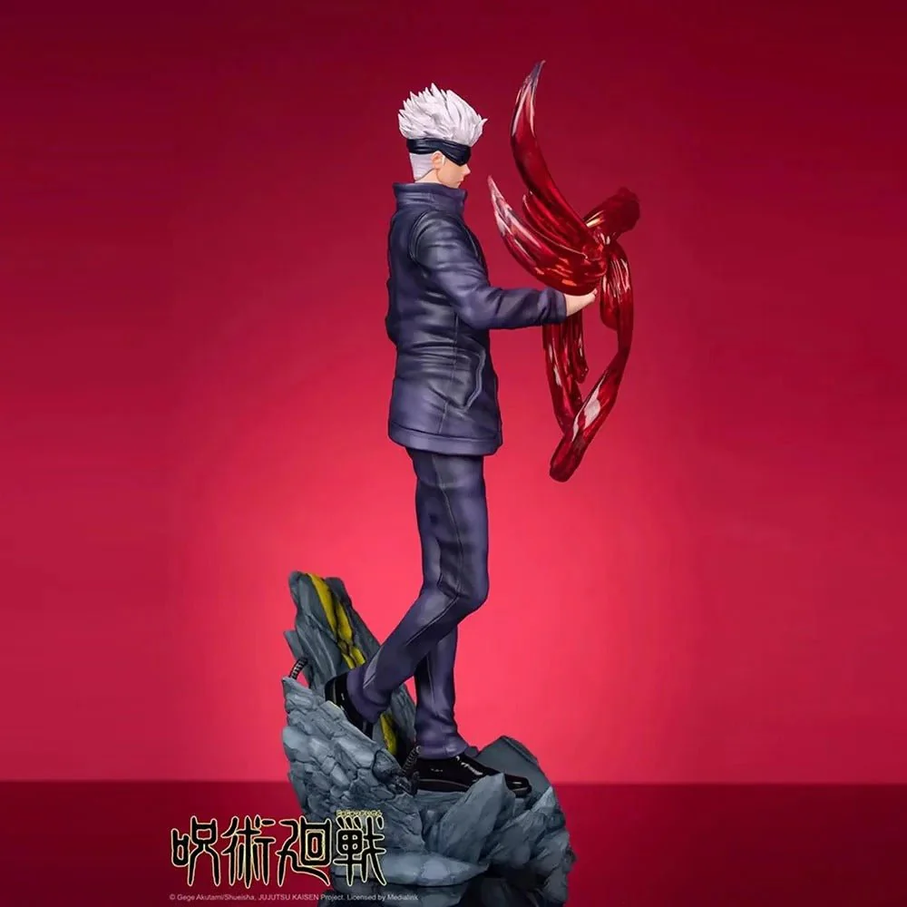 Satoru Gojo Jujutsu Kasien RED Cursed Technique Reversal Action Figure 28cm - Image 3