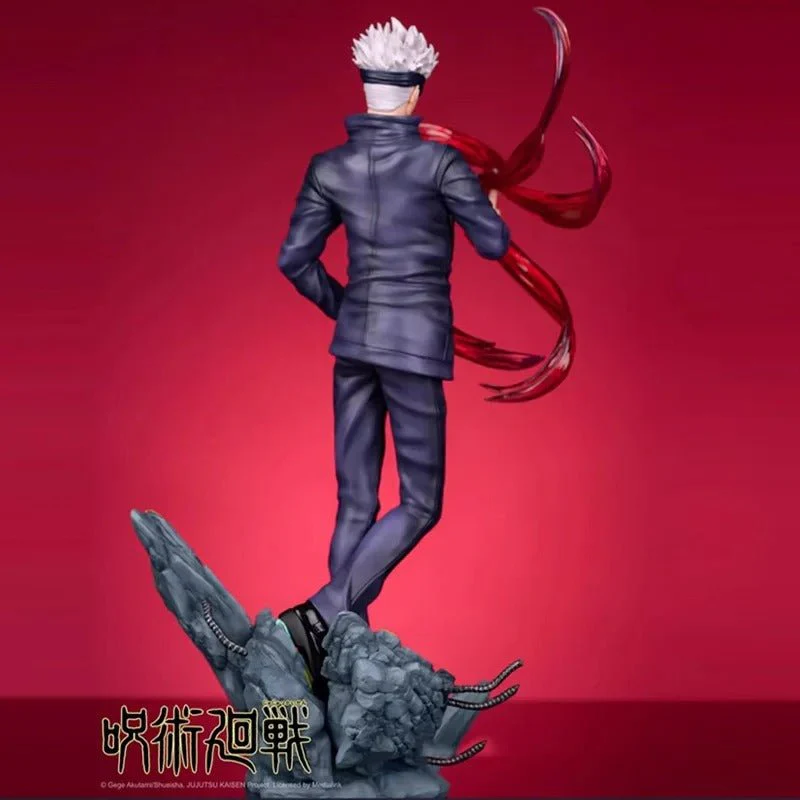 Satoru Gojo Jujutsu Kasien RED Cursed Technique Reversal Action Figure 28cm - Image 4