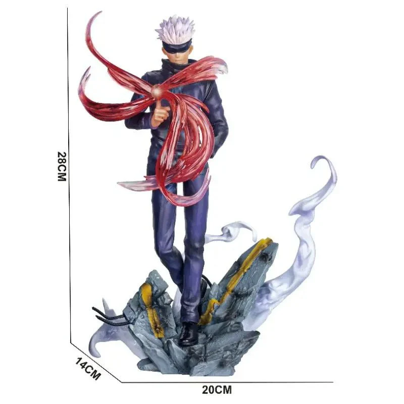 Satoru Gojo Jujutsu Kasien RED Cursed Technique Reversal Action Figure 28cm - Image 5