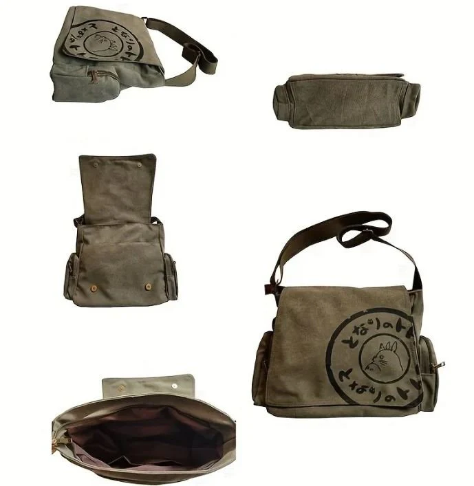My Neighbor Totoro Bag Studio Ghibli Cartoon & Anime Styled Crossbody Shoulder Bag - Image 3