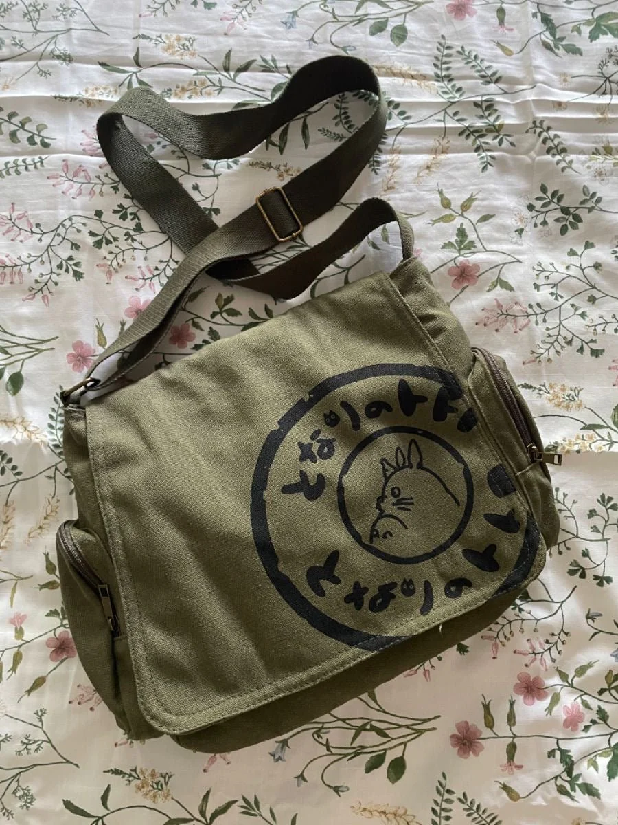 My Neighbor Totoro Bag Studio Ghibli Cartoon & Anime Styled Crossbody Shoulder Bag - Image 4