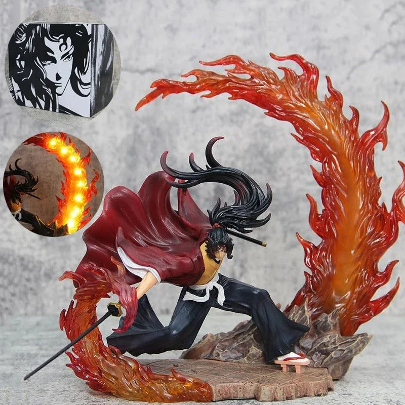 Yoriichi Tsugikuni Demon Slayer LED Light Up The Sun Breather Action Figure 25cm - Image 3