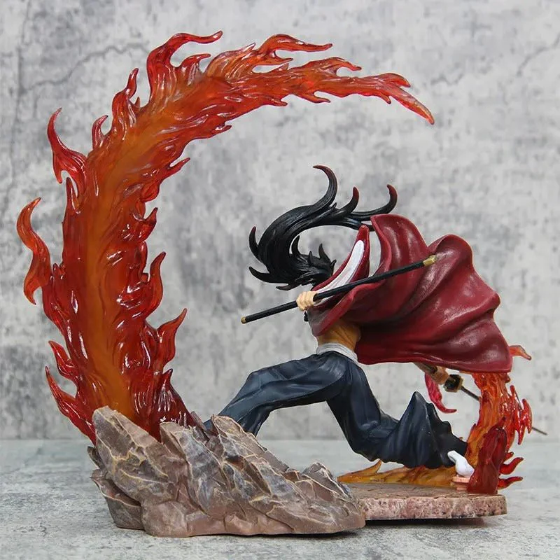 Yoriichi Tsugikuni Demon Slayer LED Light Up The Sun Breather Action Figure 25cm - Image 4